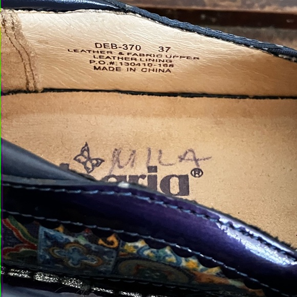 Algeria Women’s Patchwork Patent Clogs US 7 - Picture 6 of 6